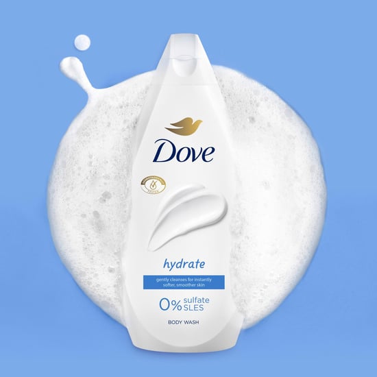 Dove Hydrate Body Wash 0% Sulfate SLES for Softer & Smoother Skin 450ml, 3 Pack