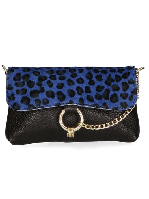 Gave Lux Clutch bag women CHEETAH BLU