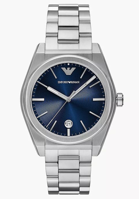 Emporio Armani Federico Silber Herren Armbanduhr AR11620 - Image 1