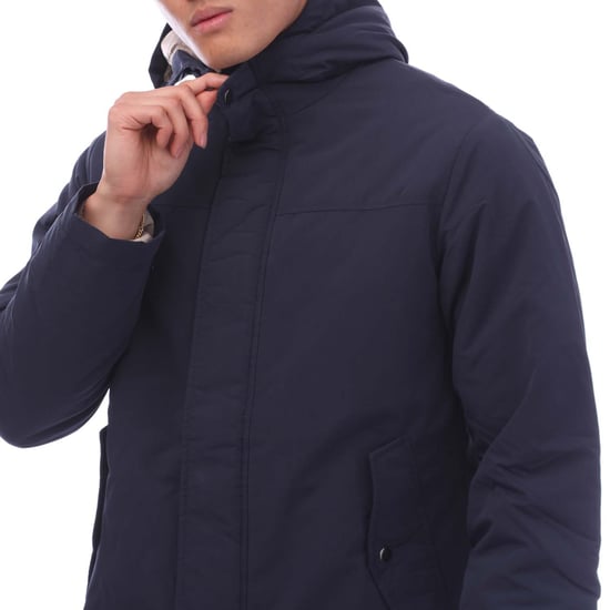 Herren Jack and Jones Fen Parkajacke in Marineblau - Image 3