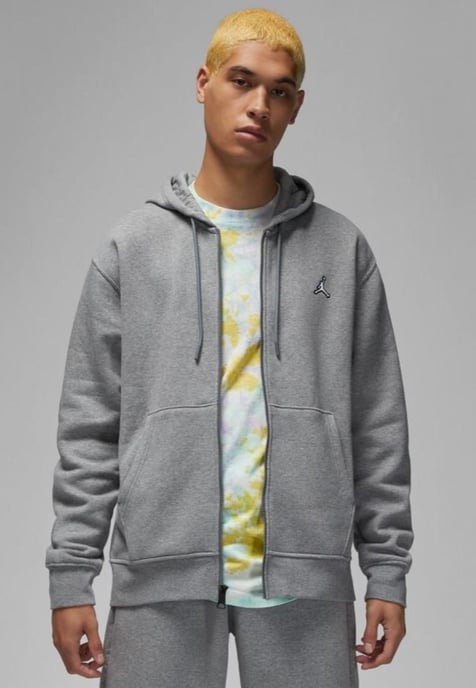 Nike Jordan Brooklyn Fleece-Trainingsanzug für Herren in Grau - Image 2
