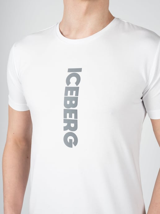 Iceberg T-Shirt C-Neck Herren weiß - Image 5
