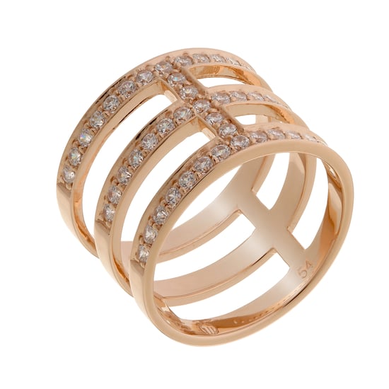 Orphelia Damen-Ring Sterling-Silber 925 – Rosé ZR-7125/RG - Image 2