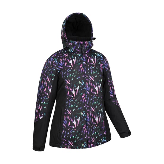 Mountain Warehouse Womens/Ladies Dawn II Kaleidoscope Ski Jacket (Black/Teal)