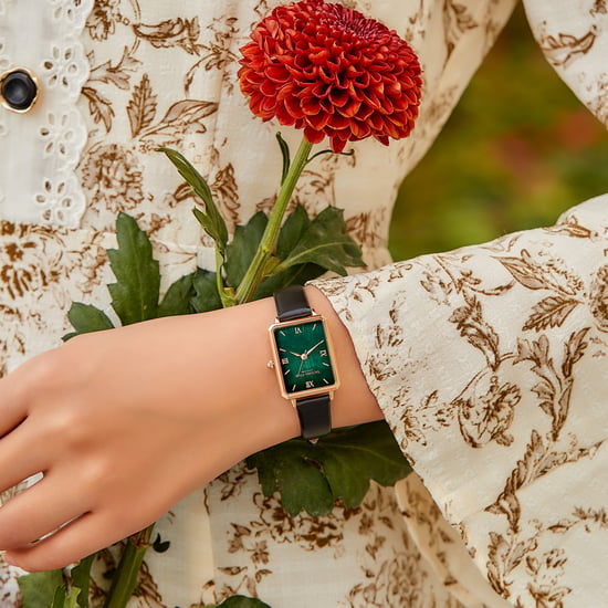 Victoria Hyde Uhr Hampton in Schwarz Grün - Image 3