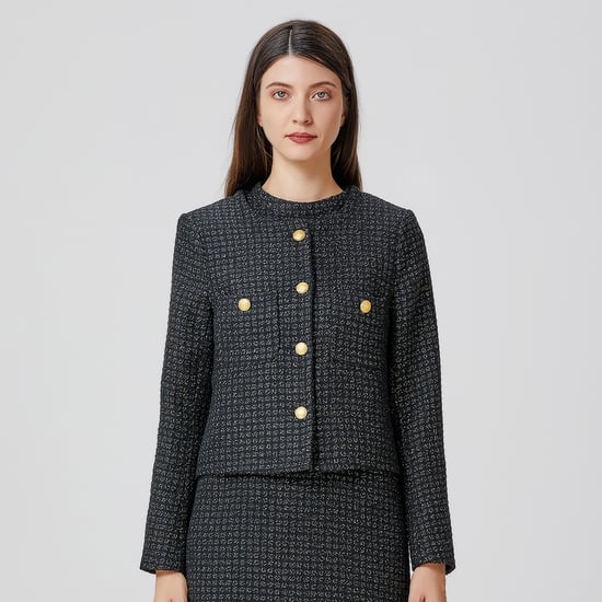 Tweed-Blazer-Aufnäher mit Taschen - Image 1