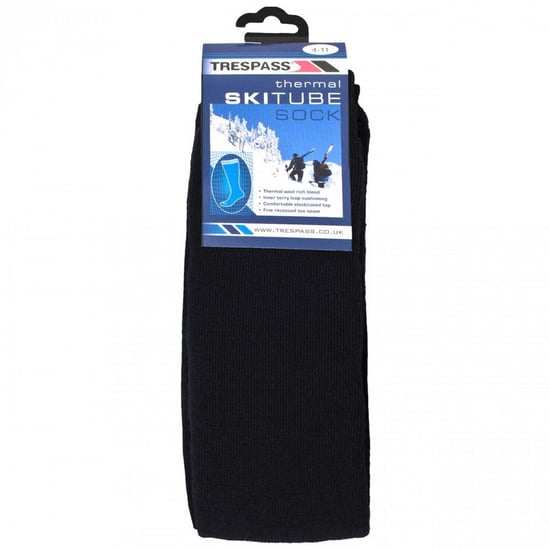 Trespass Unisex Ski-Socken mit Wollanteil (Marineblau) - Image 2