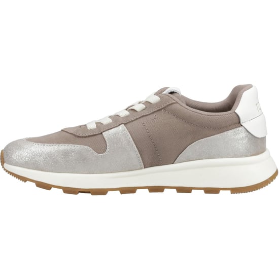 TOMS TRVL Lite Retro Leder Damen Silber Turnschuhe - Image 4