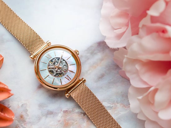 Fossil Carlie Mini Me Women's Rose Gold Watch ME3188