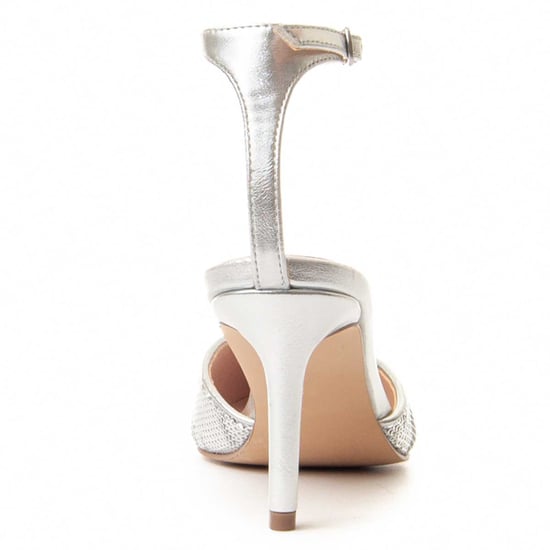 Montevita Absatzschuh Festshoe2 in Silber - Image 6