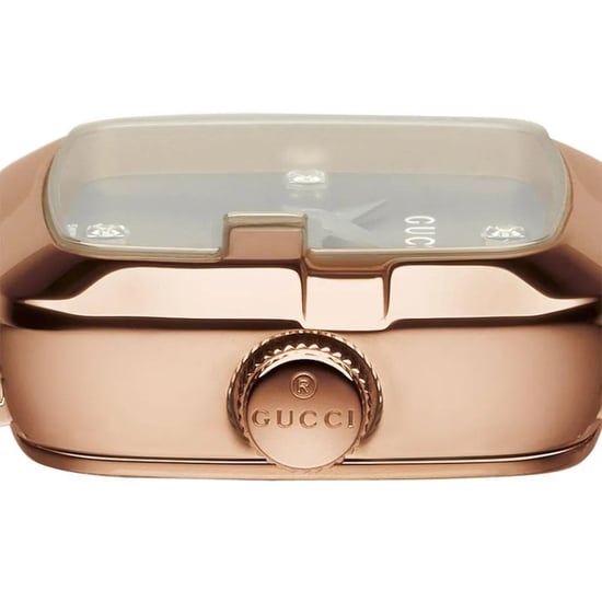 Gucci YA125512 G-Timeless Rose Gold Ladies Watch