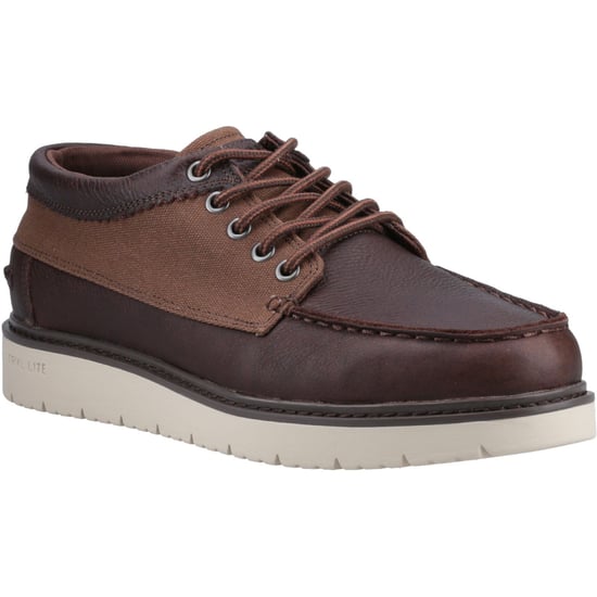 TOMS TRVL Lite Forrest Leder Herren Braun Schnürschuhe - Image 1