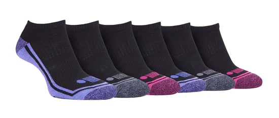JEEP - 6 Paar Damen Performance Poly Low Knöchel Länge Trainer Socken - Image 1