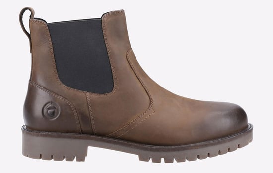 Cotswold Bodicote Braune Herrenstiefel Aus Leder - Image 1