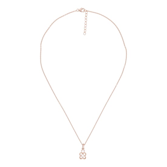Orphelia Women's 925 Sterling Silver Chain with Pendant - Rose ZH-6032/1