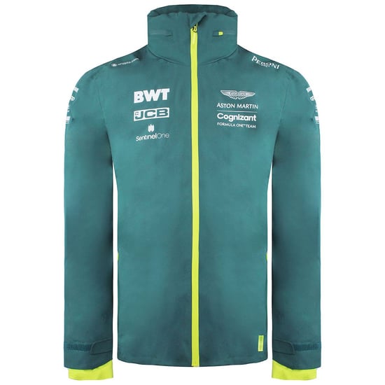 Aston Martin Cognizant F1 Offizielles Team Grüne Herrenjacke - Image 4