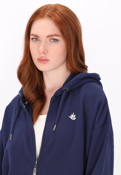 Dreimaster Sweatshirt Damen Marine - Image 5
