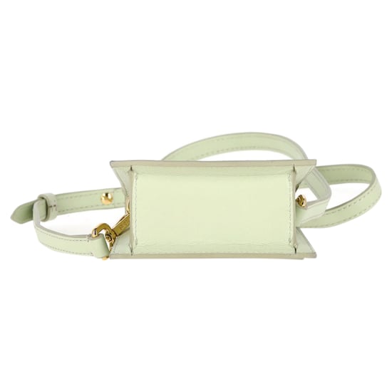 Jacquemus Chiquito Signature Mini-Handtasche aus grünem Leder - Image 4