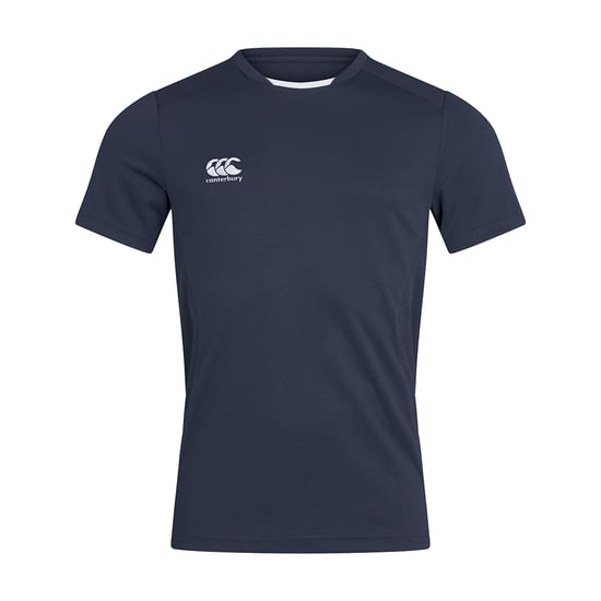 Canterbury Unisex Club Dry T-Shirt für Erwachsene (Marine) - Image 1
