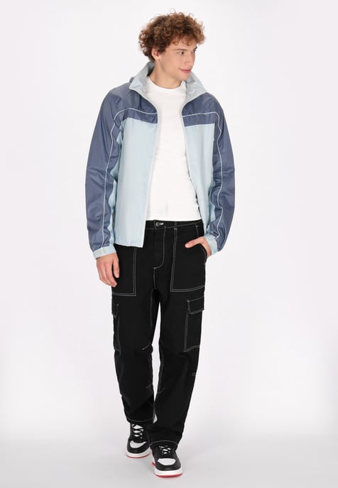 Mo Jacke Herren Blasses Türkis Grau - Image 2