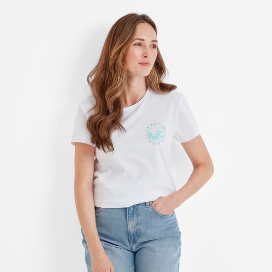 Capital Womens T-Shirt Optic White