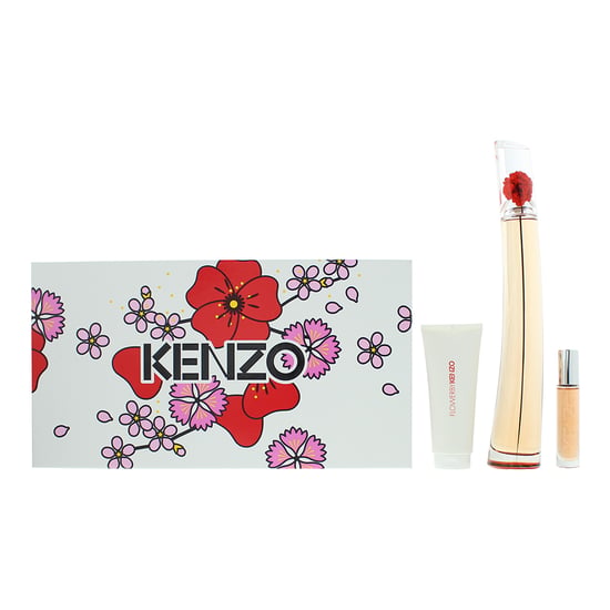 Kenzo Flower L'absolue Eau de Parfum 100ml, Eau de Parfum 10ml + Body Lotion 75ml