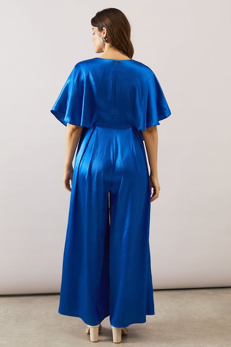 Satin Kimono Sleeve Jumpsuit - Image 3