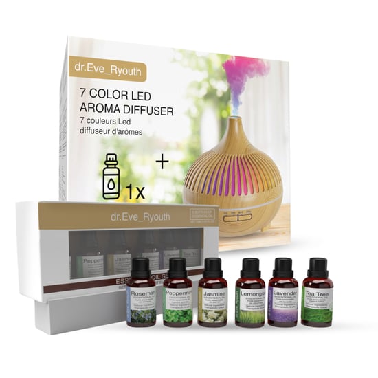 7 Farben Led Aroma Diffusor + Ätherisches Öl Set - Image 1