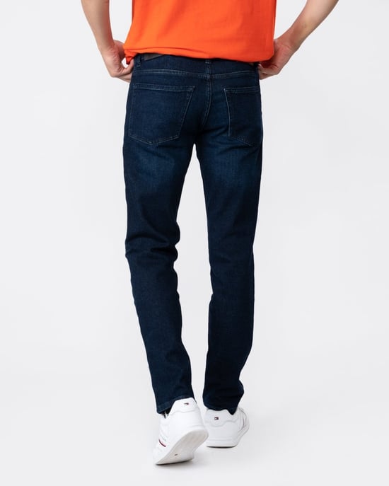 BOSS Orange Re.Maine Regular Fit Jeans aus dunkelblauem Comfort-Stretch-Denim - Image 2