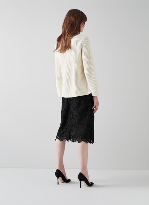 LK Bennett  Lola Skirt, Black