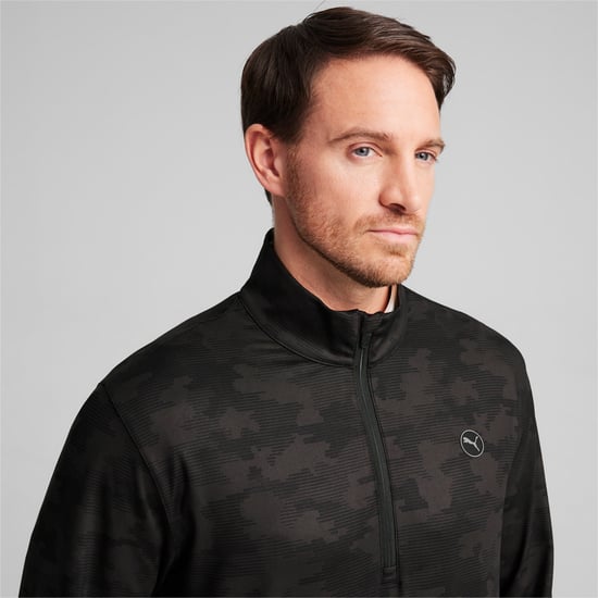 PUMA Herren Cloudspun Camo 1/4 Zip Pullover - Image 2
