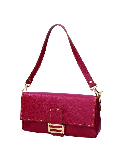 Gave Lux Schultertasche Frauen DARK RED D10 - Image 3