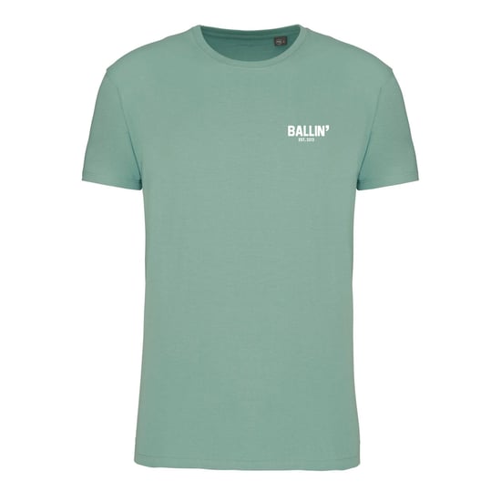 Herren-T-Shirt von der Marke Ballin Est. 2013. Die Shirts von Ballin Est. 2013 sind aus 100% Bio-Baumwolle gefertigt und haben eine normale Passform. Die weiche Baumwolle sorgt für hohen Tragekomfort.  Marke: Ballin Est. 2013Modellname: Backprint Cross Sh - Image 1