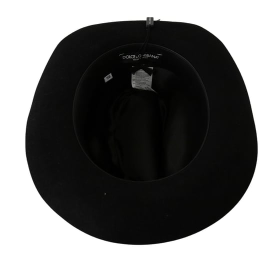 Dolce & Gabbana Damen Schwarzer Breiter Hut - Image 5