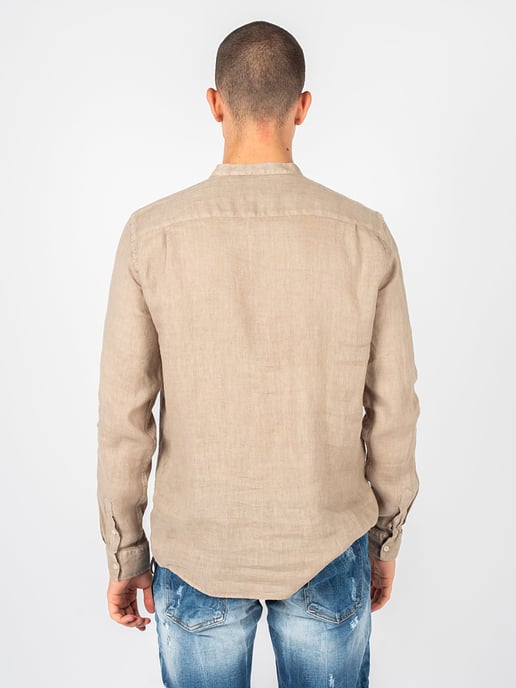 Xagon Man Hemd Lino Herren beige - Image 5