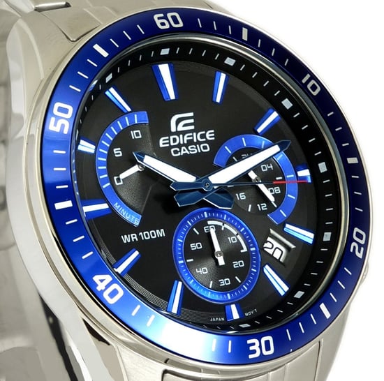 Casio Edifice Herren Silber Uhr EFR-552D-1A2VUEF - Image 4
