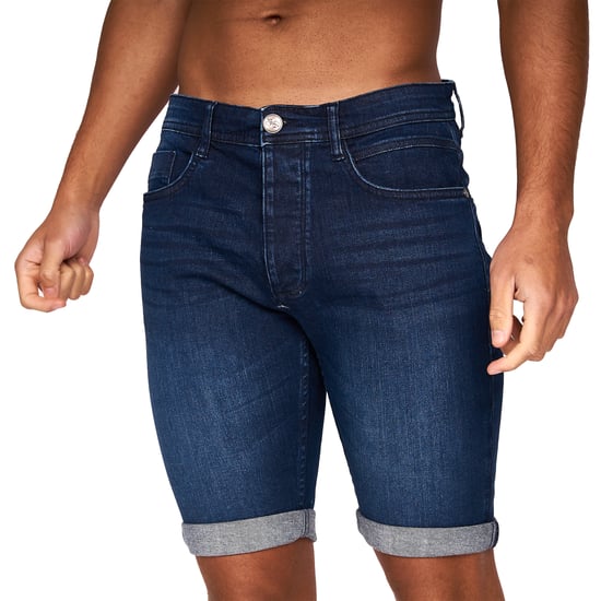 Crosshatch - "Tadcaster" Shorts für Herren (Dunkle Waschung) - Image 1