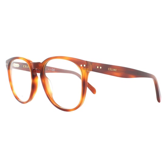 Céline Round Blonde Havana Womens Lunes Frames - Image 2