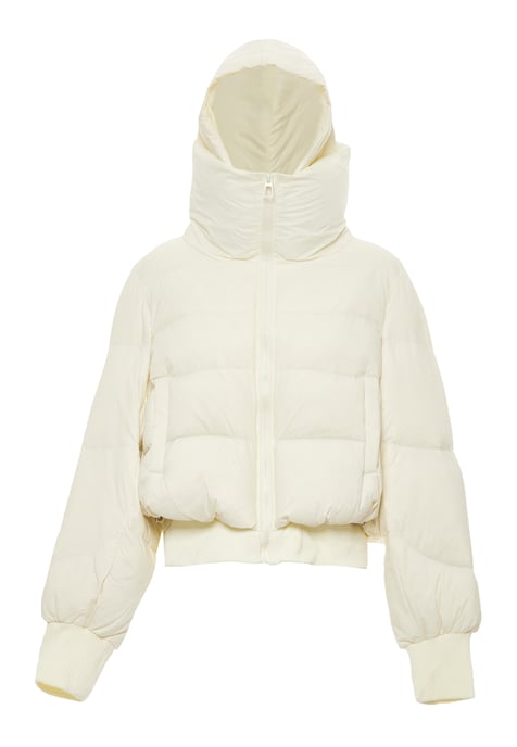 Mymo Jacke Damen Wollweiß - Image 1