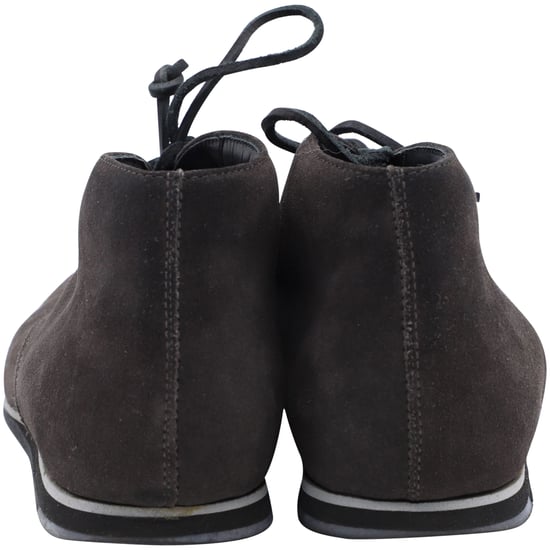 Tod's Schnür-Stiefel in Dunkelbraunem Wildleder - Image 3