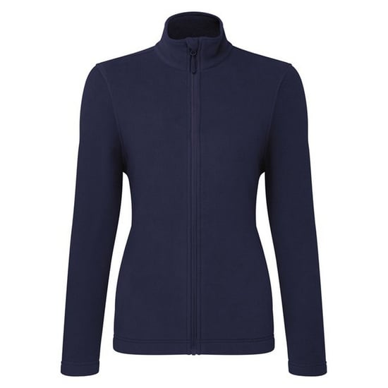 Premier Womens/Ladies Recyclight Fleece-Jacke mit durchgehendem Reißverschluss (Navy) - Image 1