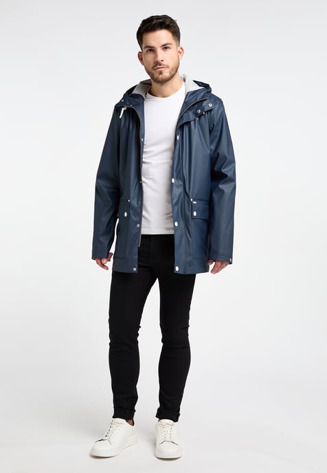 ICEBOUND Regenjacke Herren Marine - Image 4