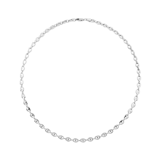 Orphelia Damen 925 Sterling Silber Halskette - Silber ZK-2565 - Image 2