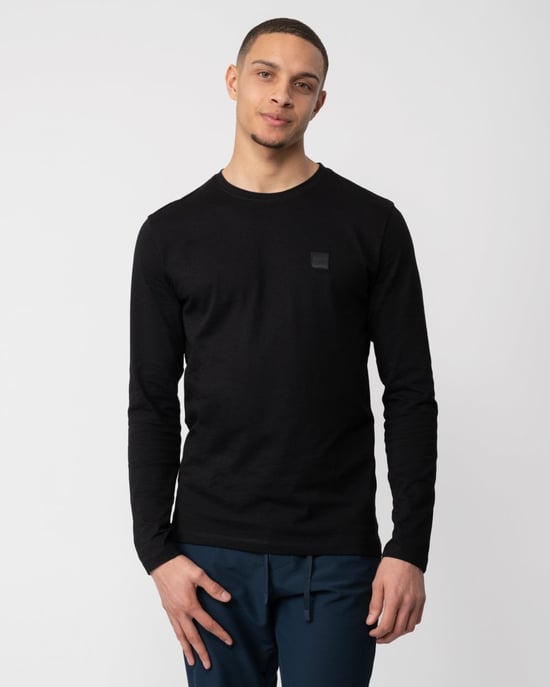 BOSS Orange Tacks Herren Langarm-T-Shirt - Image 1
