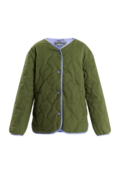 Dreimaster Steppjacke Mädchen Olive - Image 1