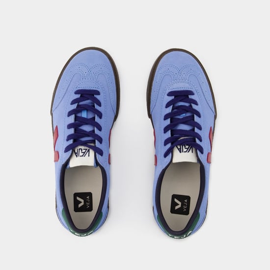 Volleyball Sneakers - Veja - Leder - Blau - Image 3
