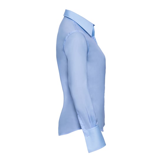 Russell Collection - "Ultimate" Hemd Bügelfrei für Damen Langärmlig (Heiterer Himmel) - Image 3