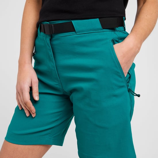 OEX Women's Stretch Water Repellent Walking & Hiking Shorts with Multiple Zipped Pockets