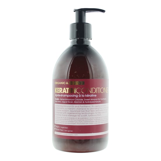 Organic & Botanic Keratin Conditioner 500ml - Image 1