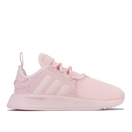 Girl's adidas Originals Children X PLR Trainers in Pink